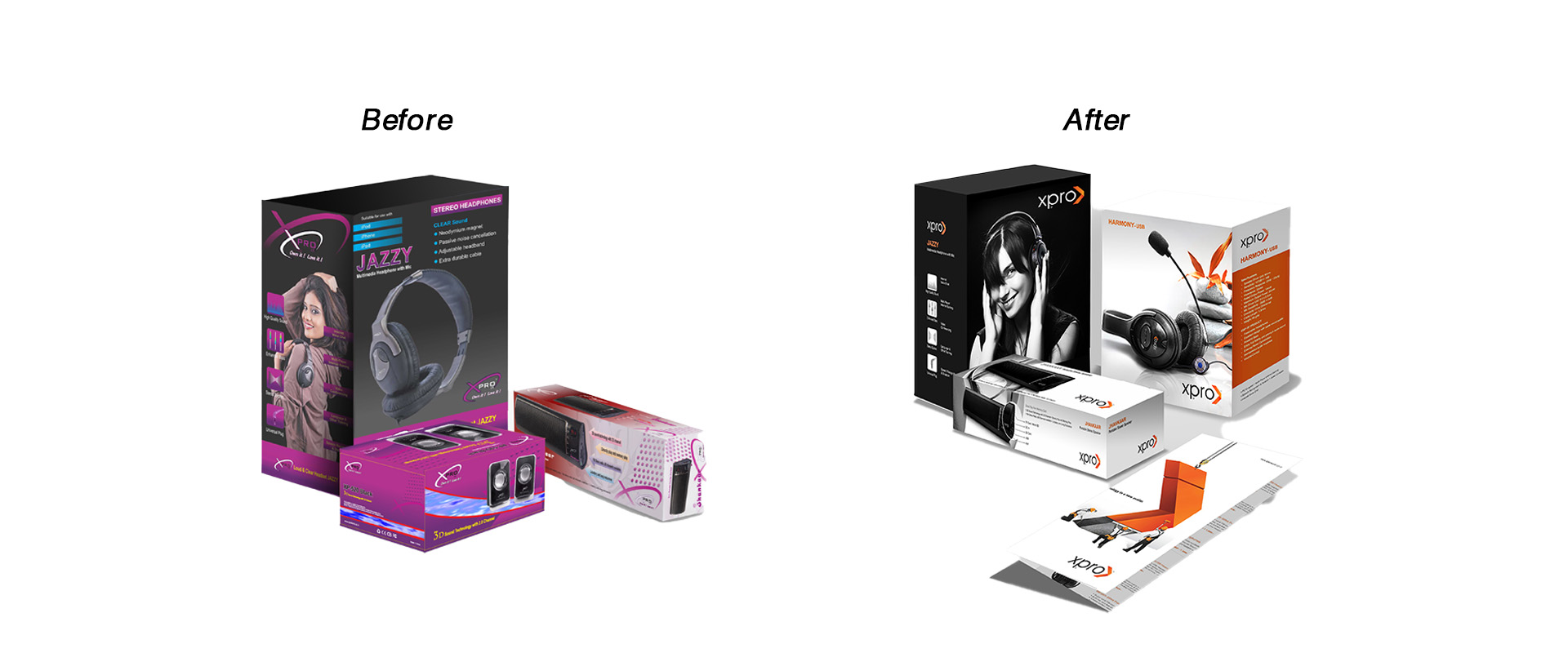 Xpro Product (Before & after )